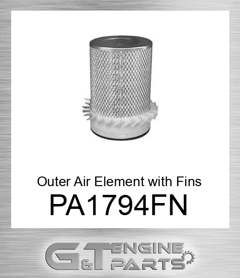 PA1794-FN Outer Air Element with Fins
