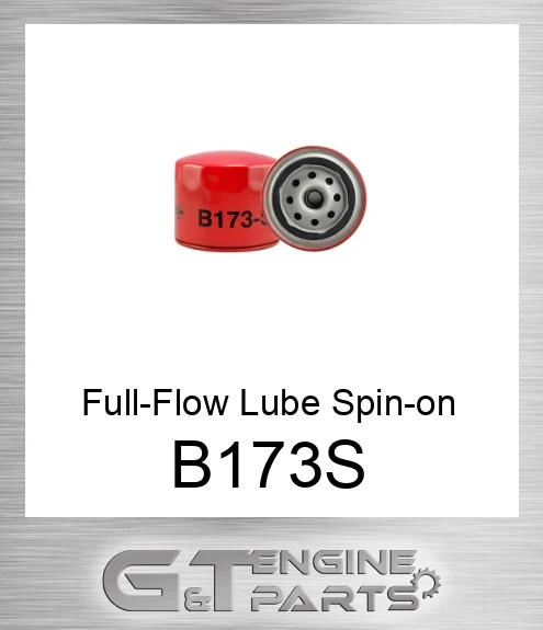 B173-S Full-Flow Lube Spin-on
