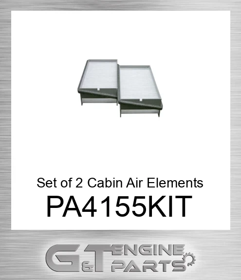 PA4155-KIT Set of 2 Cabin Air Elements