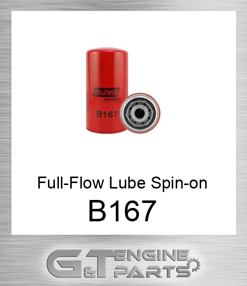 B167 Full-Flow Lube Spin-on