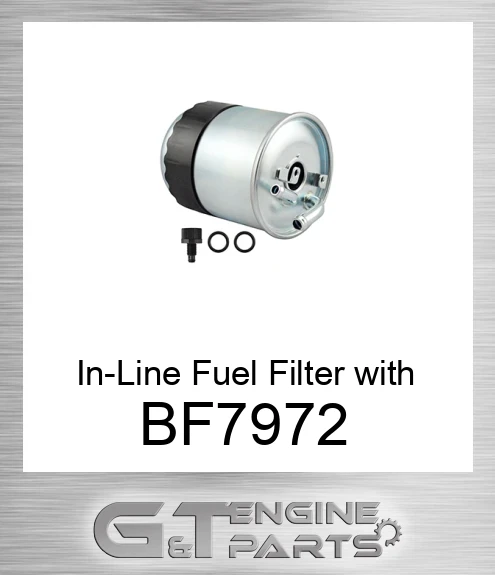 BF7972 In-Line Fuel Filter with Sensor Port