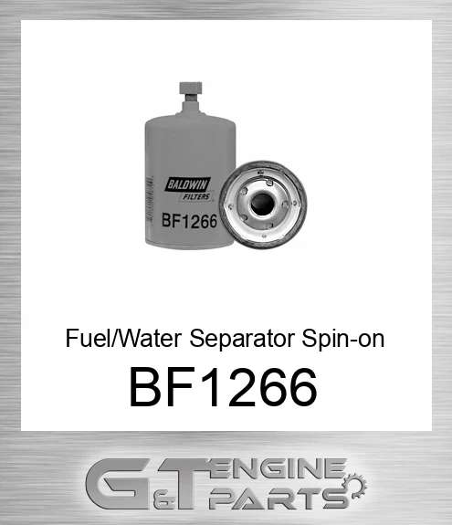 BF1266 Fuel/Water Separator Spin-on with Drain