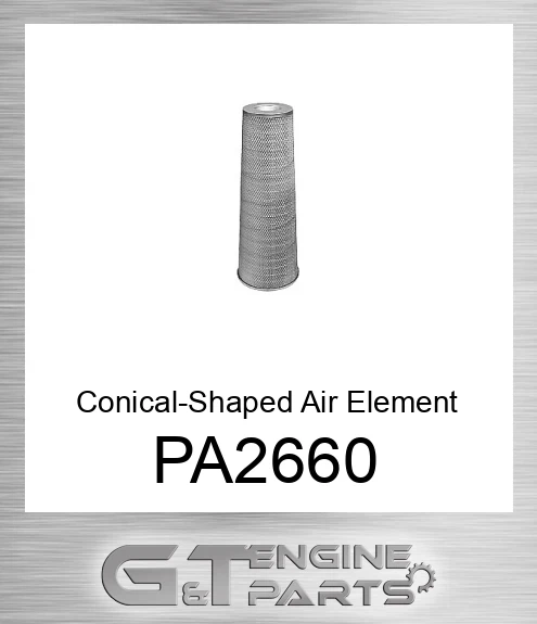 PA2660 Conical-Shaped Air Element