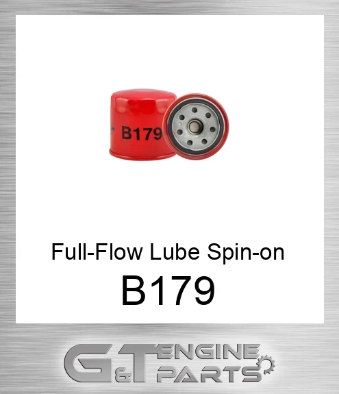 B179 Full-Flow Lube Spin-on