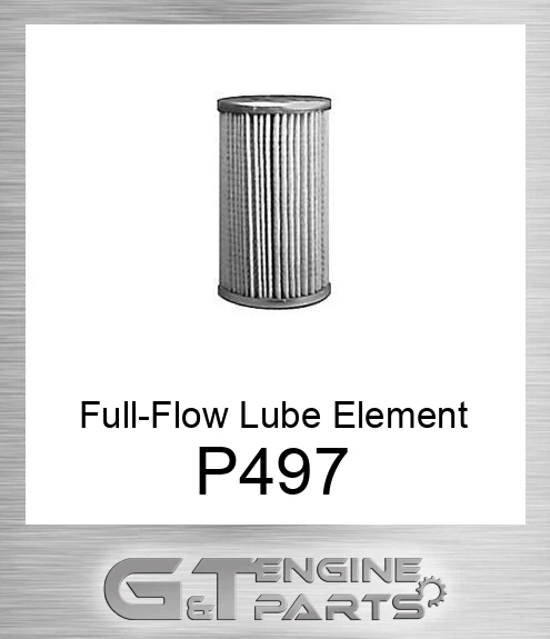P497 Full-Flow Lube Element