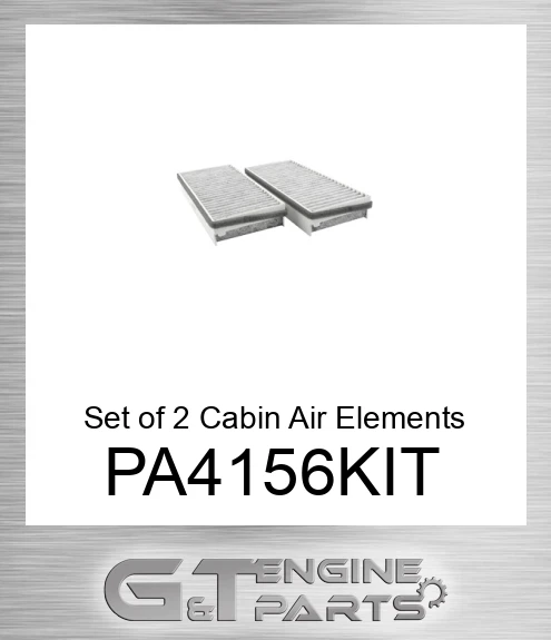 PA4156-KIT Set of 2 Cabin Air Elements