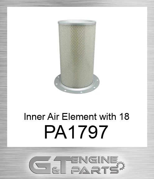 PA1797 Inner Air Element with 18 Bolt Holes