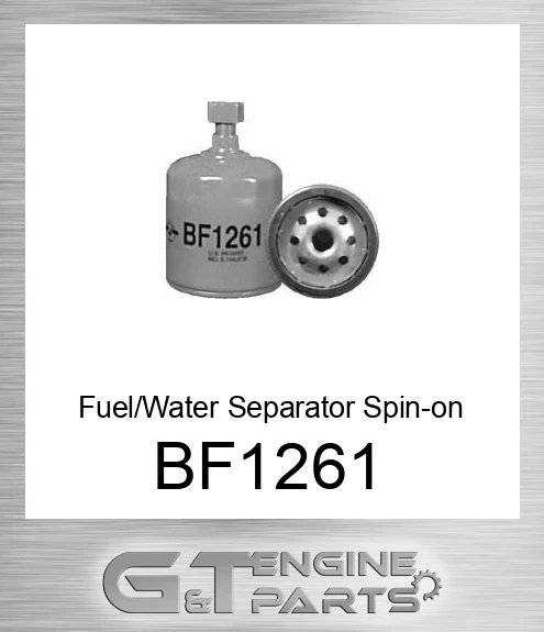 BF1261 Fuel/Water Separator Spin-on with Drain