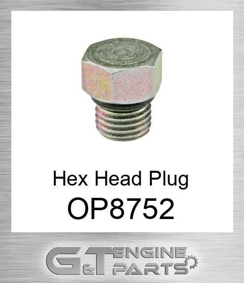 OP8752 Hex Head Plug
