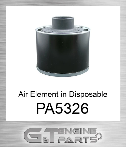 PA5326 Air Element in Disposable Housing