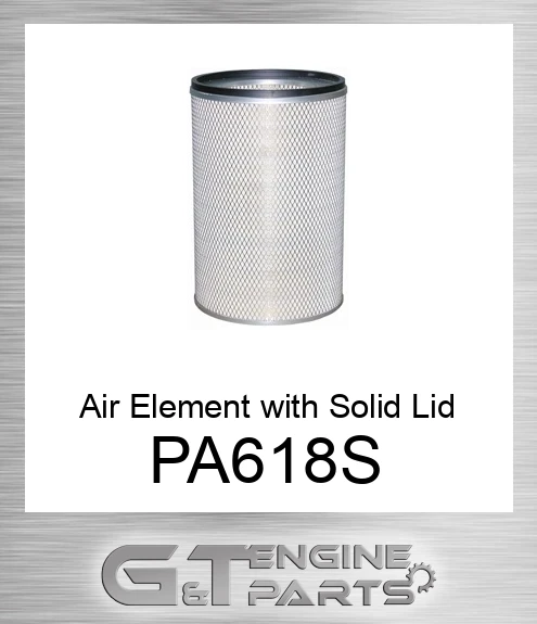 PA618-S Air Element with Solid Lid