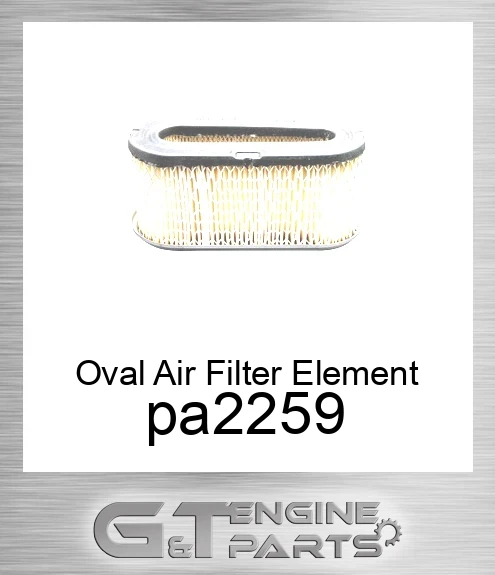 pa2259 Oval Air Filter Element