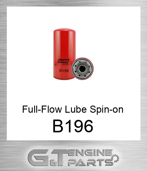 B196 Full-Flow Lube Spin-on