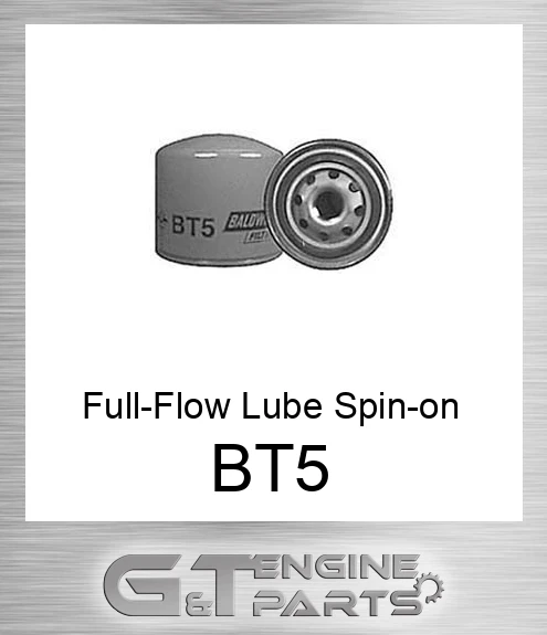 BT5 Full-Flow Lube Spin-on