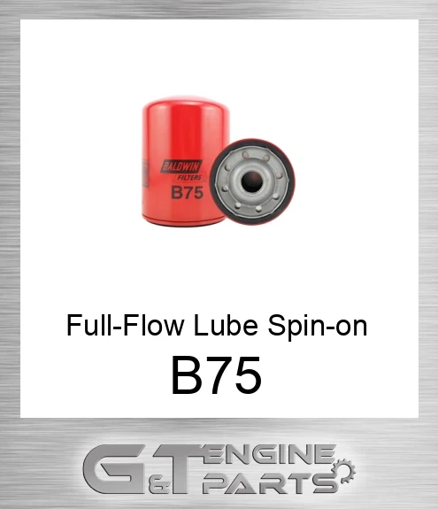 B75 Full-Flow Lube Spin-on