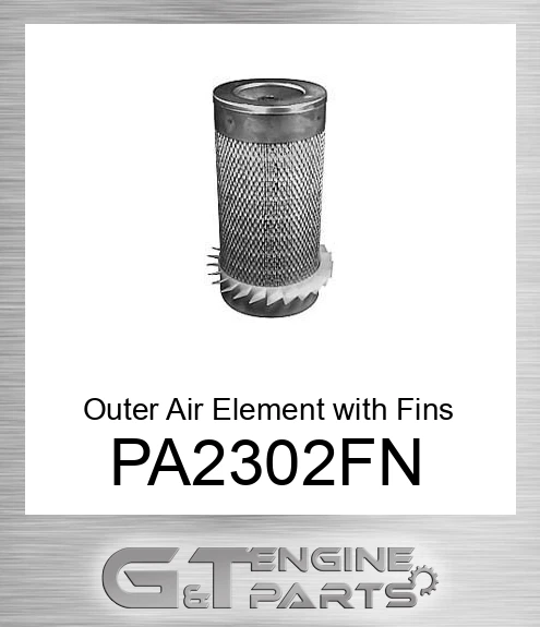 PA2302-FN Outer Air Element with Fins