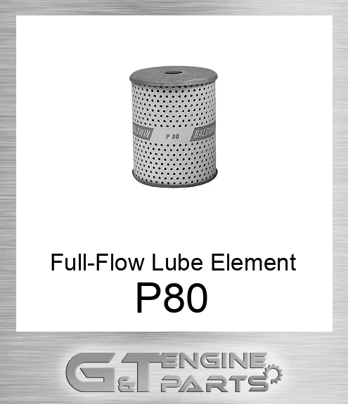 P80 Full-Flow Lube Element