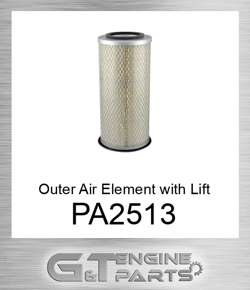 PA2513 Outer Air Element with Lift Bar