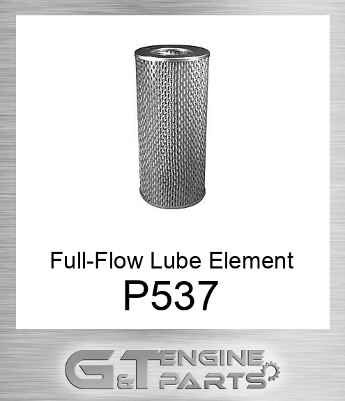 P537 Full-Flow Lube Element