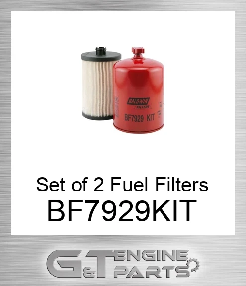BF7929-KIT Set of 2 Fuel Filters