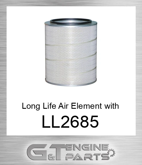 LL2685 Long Life Air Element with Solid Lid
