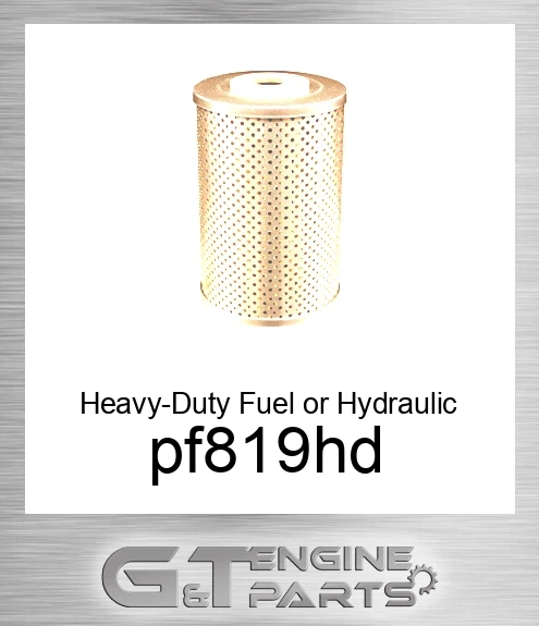 pf819hd Heavy-Duty Fuel or Hydraulic Filter Element