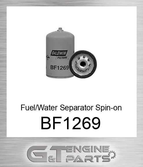 BF1269 Fuel/Water Separator Spin-on with Drain