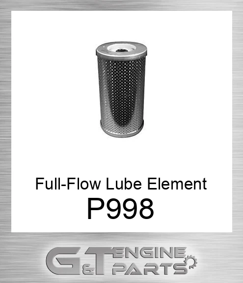 P998 Full-Flow Lube Element