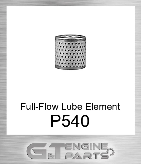 P540 Full-Flow Lube Element