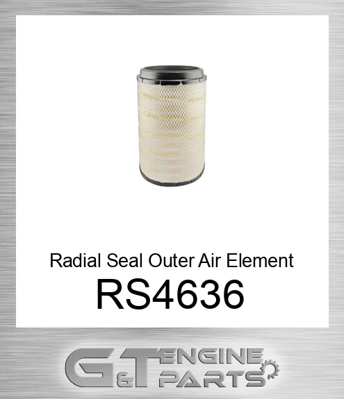RS4636 Radial Seal Outer Air Element