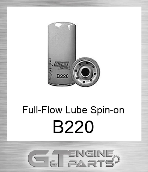 B220 Full-Flow Lube Spin-on