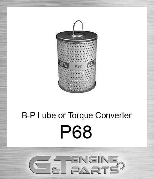 P68 B-P Lube or Torque Converter Ele.