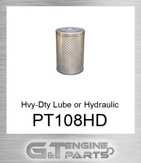PT108-HD Hvy-Dty Lube or Hydraulic Element