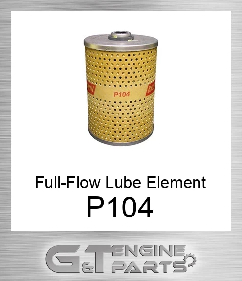 P104 Full-Flow Lube Element