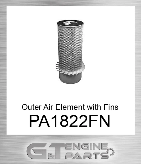 PA1822-FN Outer Air Element with Fins