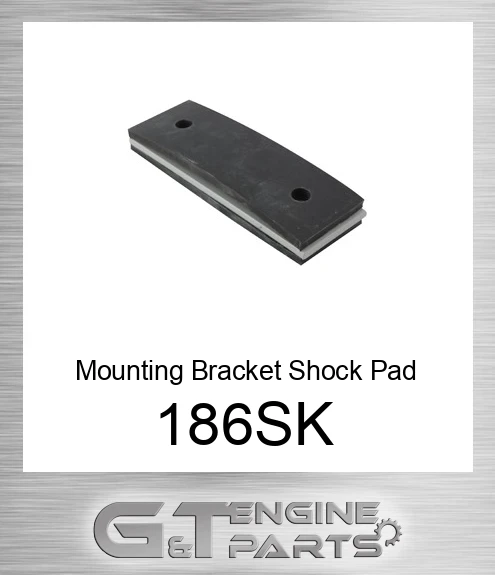 186-SK Mounting Bracket Shock Pad Kit for 100 Series