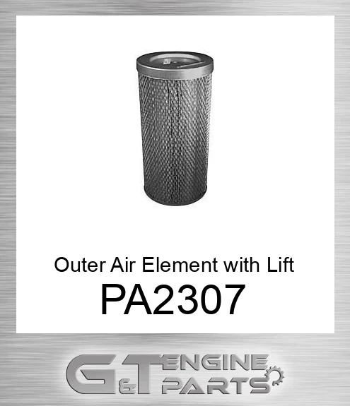 PA2307 Outer Air Element with Lift Tabs