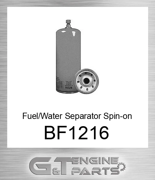 BF1216 Fuel/Water Separator Spin-on with Drain