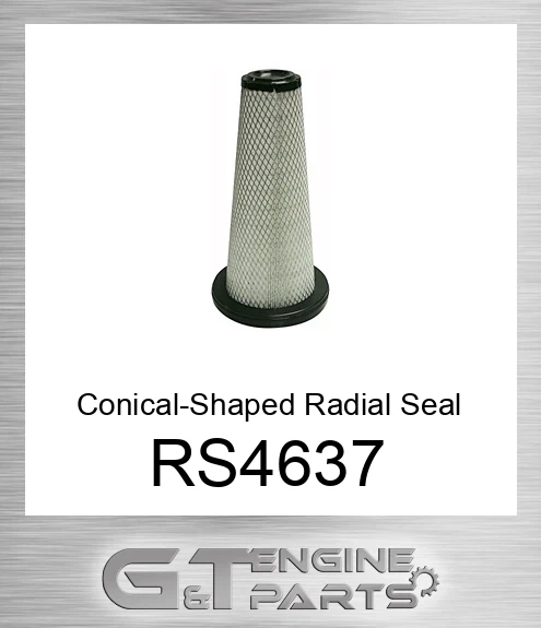 RS4637 Conical-Shaped Radial Seal Inner Air Element