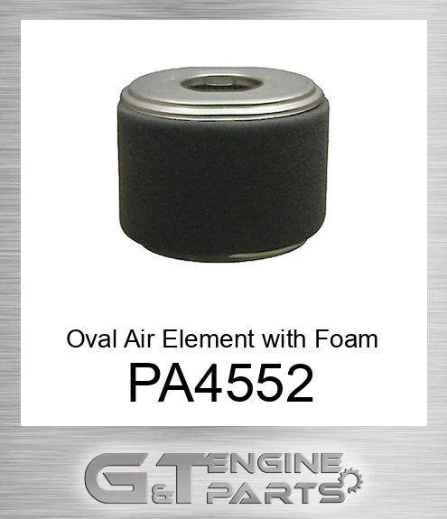 PA4552 Oval Air Element with Foam Wrap