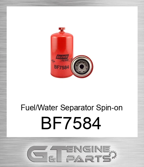 BF7584 Fuel/Water Separator Spin-on with Drain