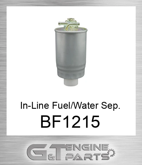 BF1215 In-Line Fuel/Water Sep. w/Relief Valve
