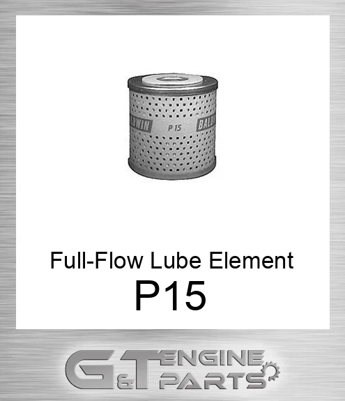 P15 Full-Flow Lube Element