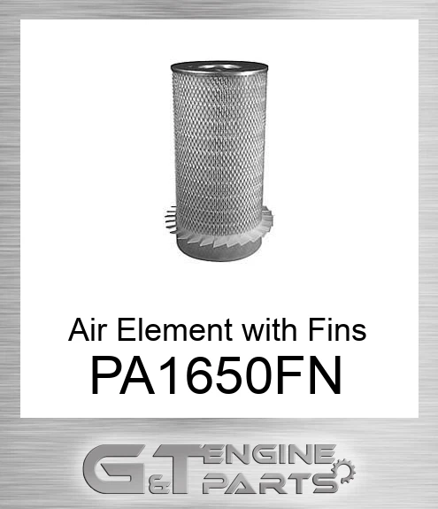 PA1650-FN Air Element with Fins