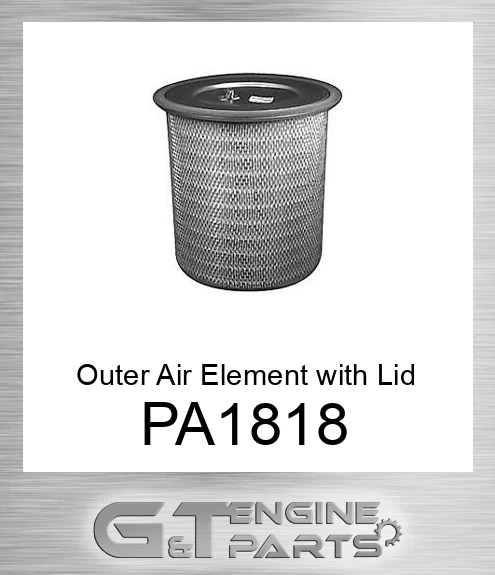 PA1818 Outer Air Element with Lid