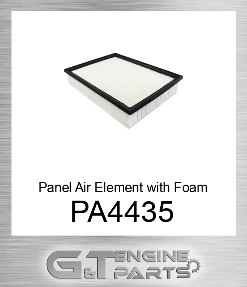 PA4435 Panel Air Element with Foam Pad
