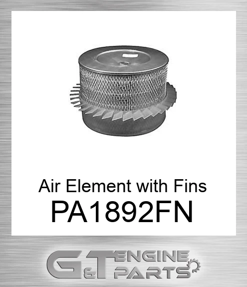 PA1892-FN Air Element with Fins
