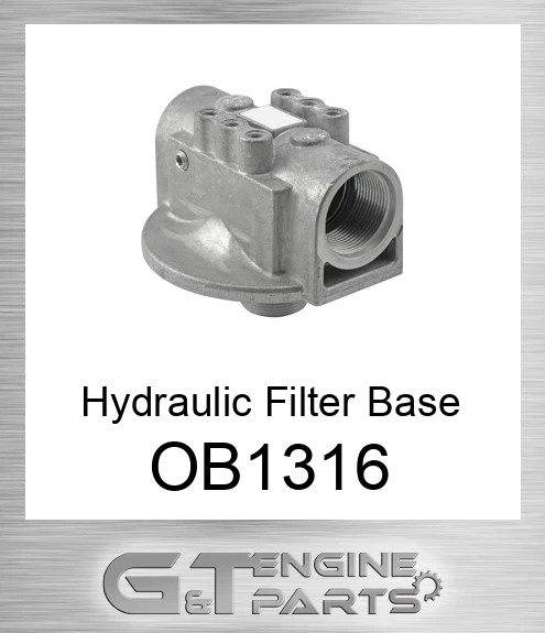 OB1316 Hydraulic Filter Base