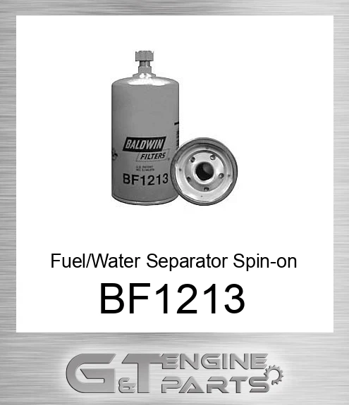 BF1213 Fuel/Water Separator Spin-on with Drain