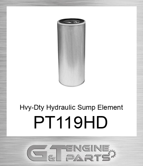 PT119-HD Hvy-Dty Hydraulic Sump Element